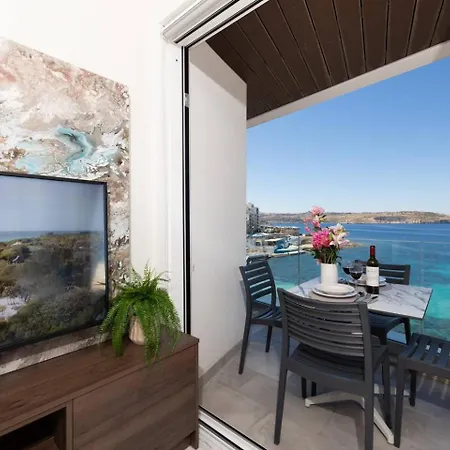 Ivory Seafront With Views!- Fl 14 By Homely Apartament St Paul's Bay